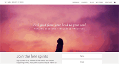 Desktop Screenshot of mindbodyfree.com